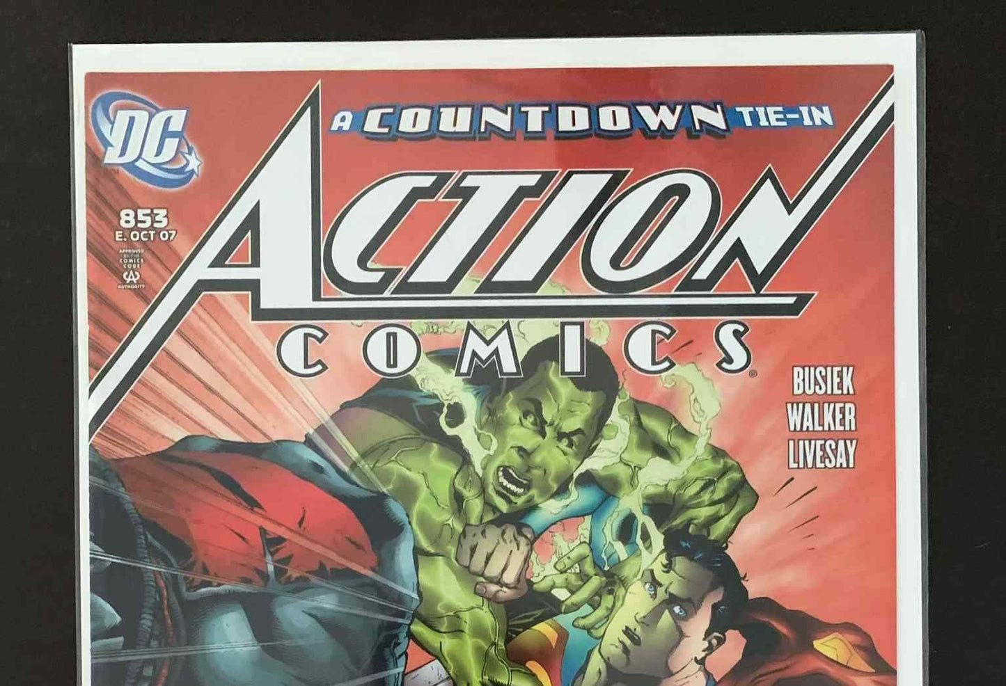 Action Comics #853  Dc Comics 2007 Vf+