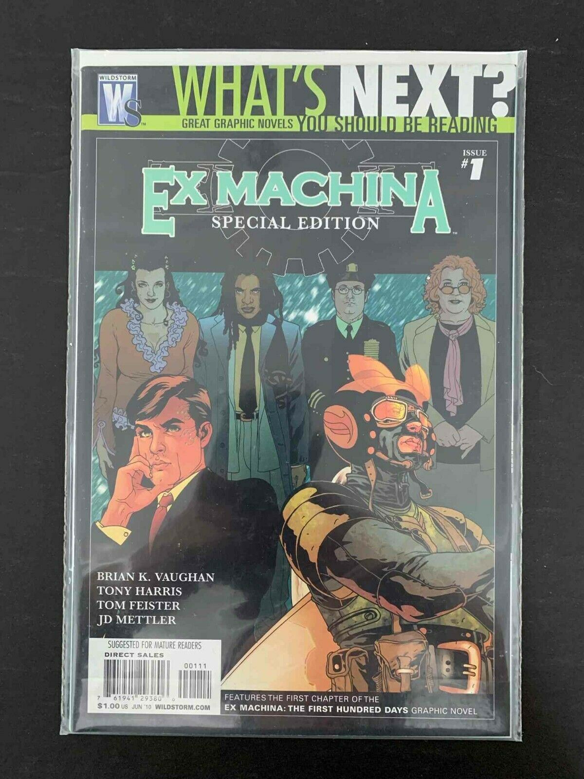 Ex Machina Special Edition - What'S Next? #1  Dc/Wildstorm Comics 2010 Vf/Nm