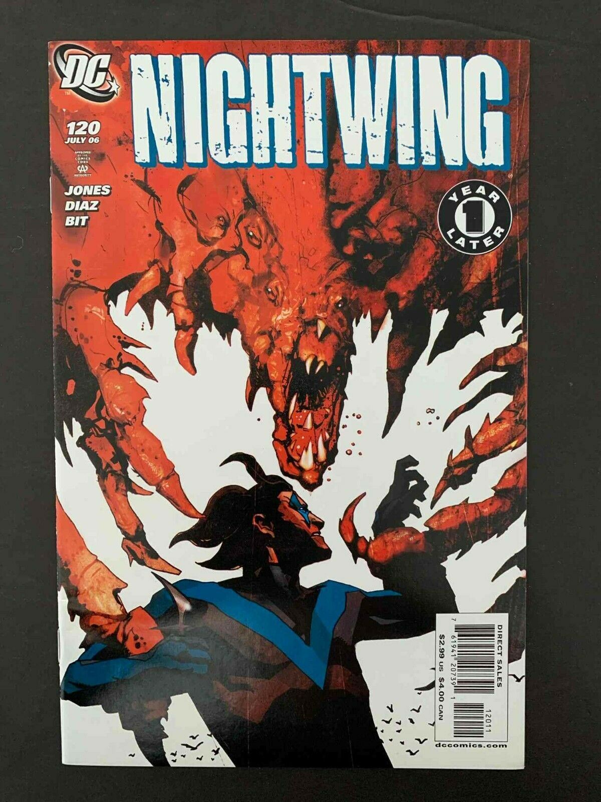 Nightwing #120  Dc Comics 2006 Vf