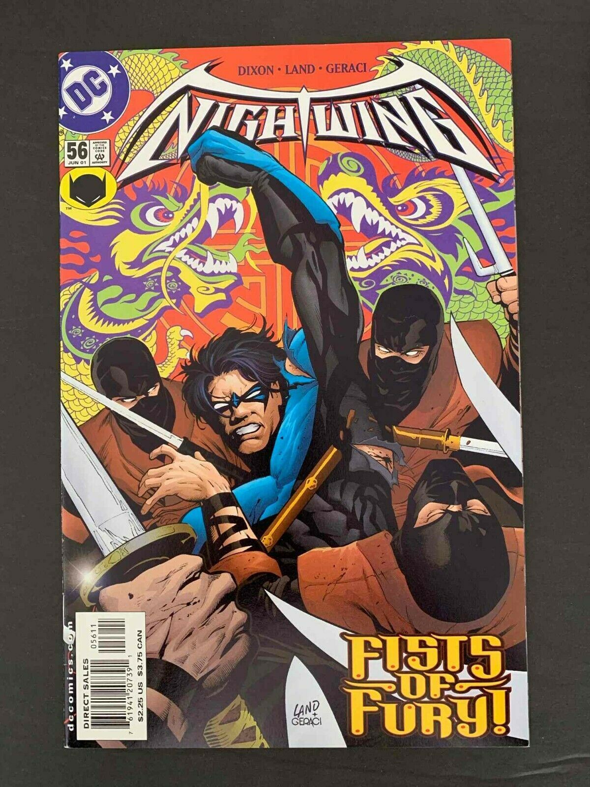 Nightwing #56  Dc Comics 2001 Vf+