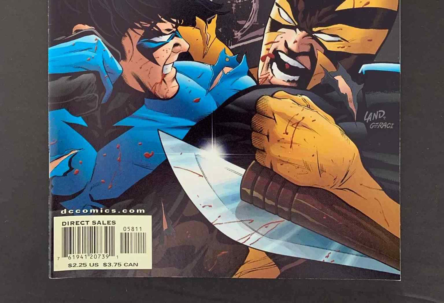 Nightwing #58  Dc Comics 2001 Vf+