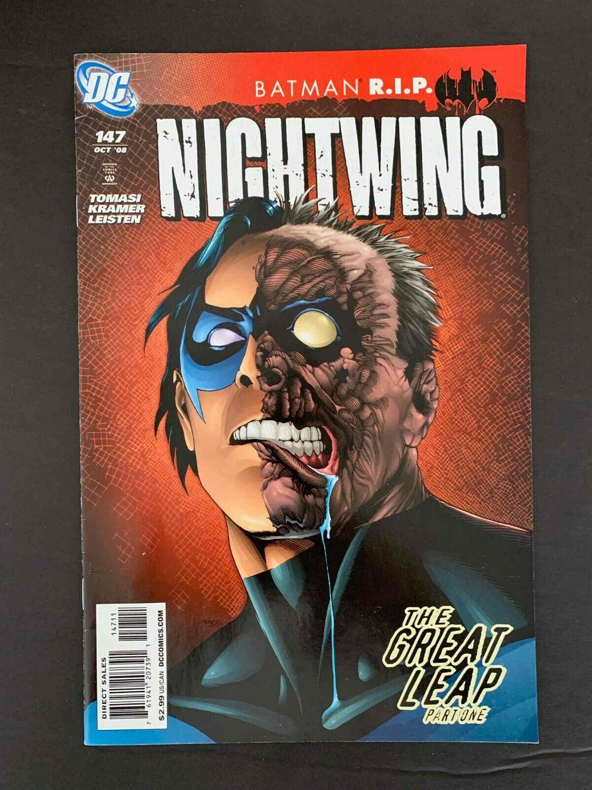 Nightwing #147  Dc Comics 2008 Vf