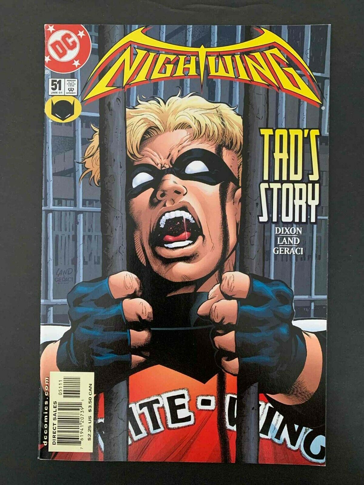 Nightwing #51  Dc Comics 2001 Vf/Nm