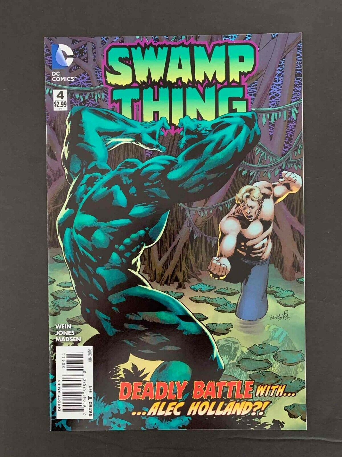 Swamp Thing #4  Dc Comics 2016 Vf+