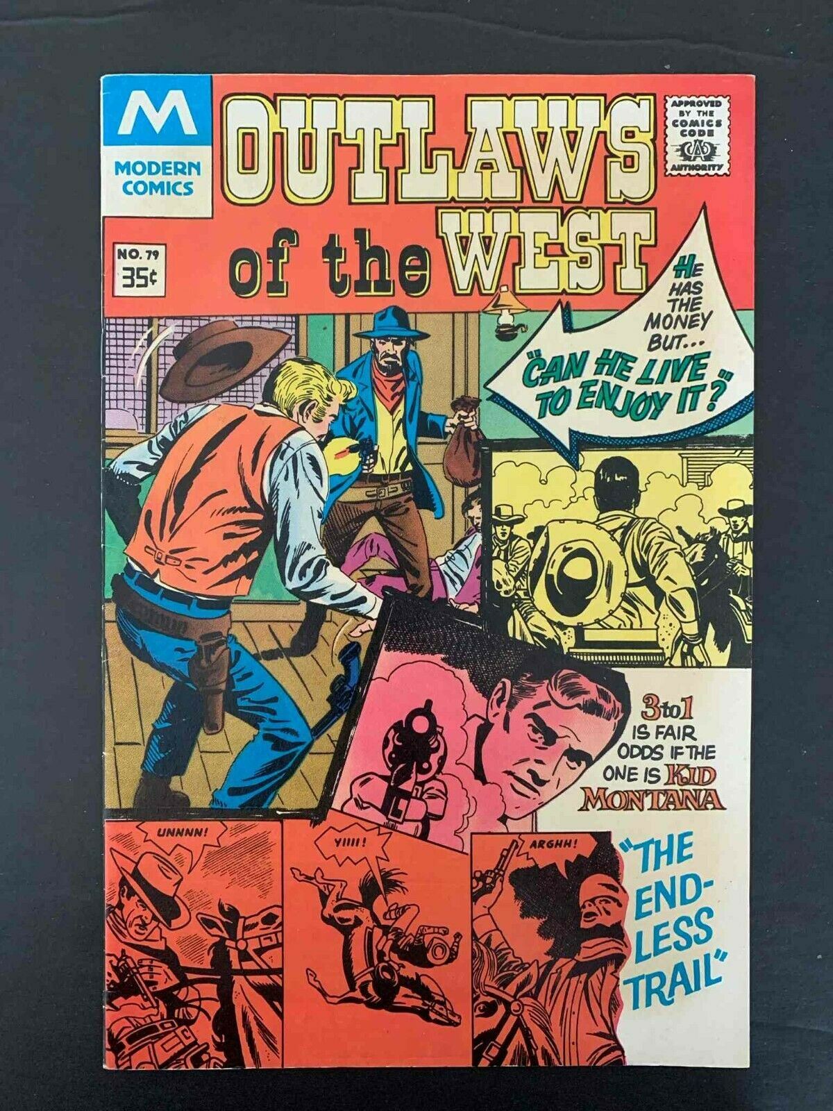 Outlaws Of The West #79  Modern Comics 1978 Vf