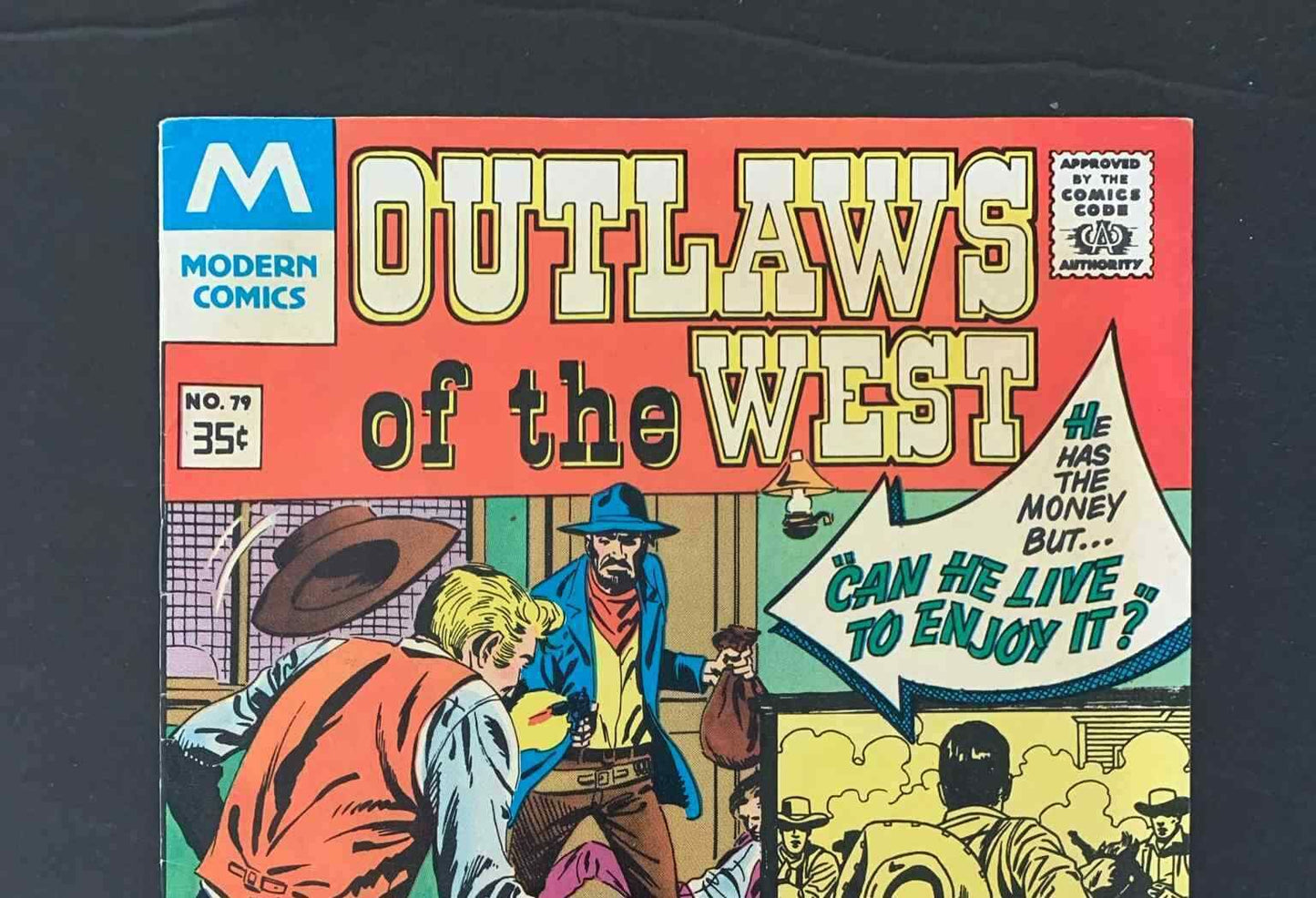 Outlaws Of The West #79  Modern Comics 1978 Vf