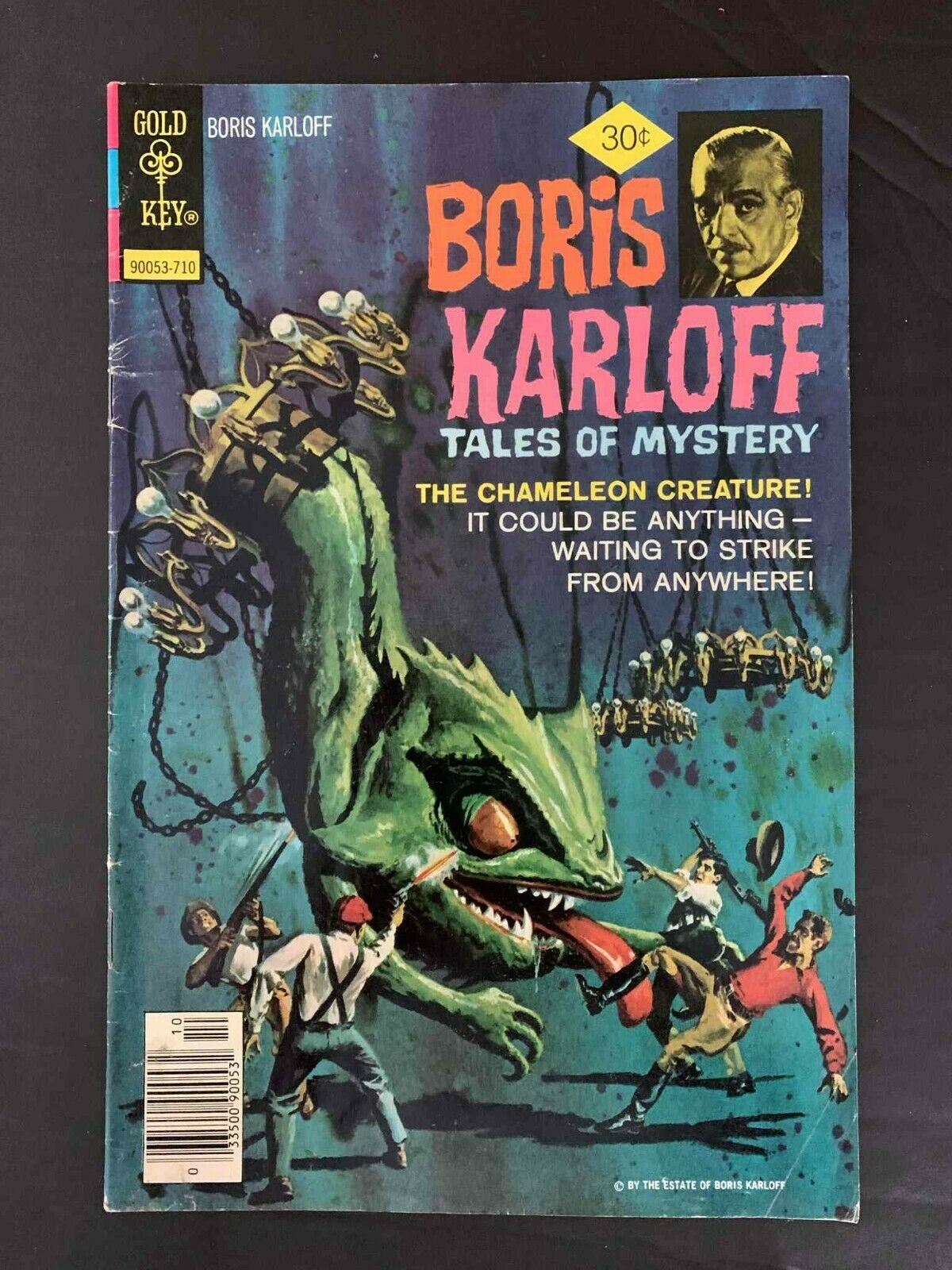 Boris Karloff Of Mystery #78  Gold Key Comics 1977 Fn/Vf Newsstand