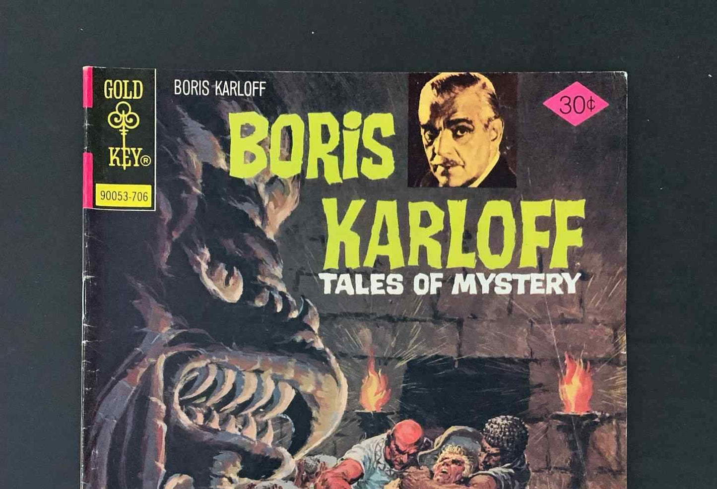 Boris Karloff Of Mystery #75  Gold Key Comics 1977 Fn+ Newsstand