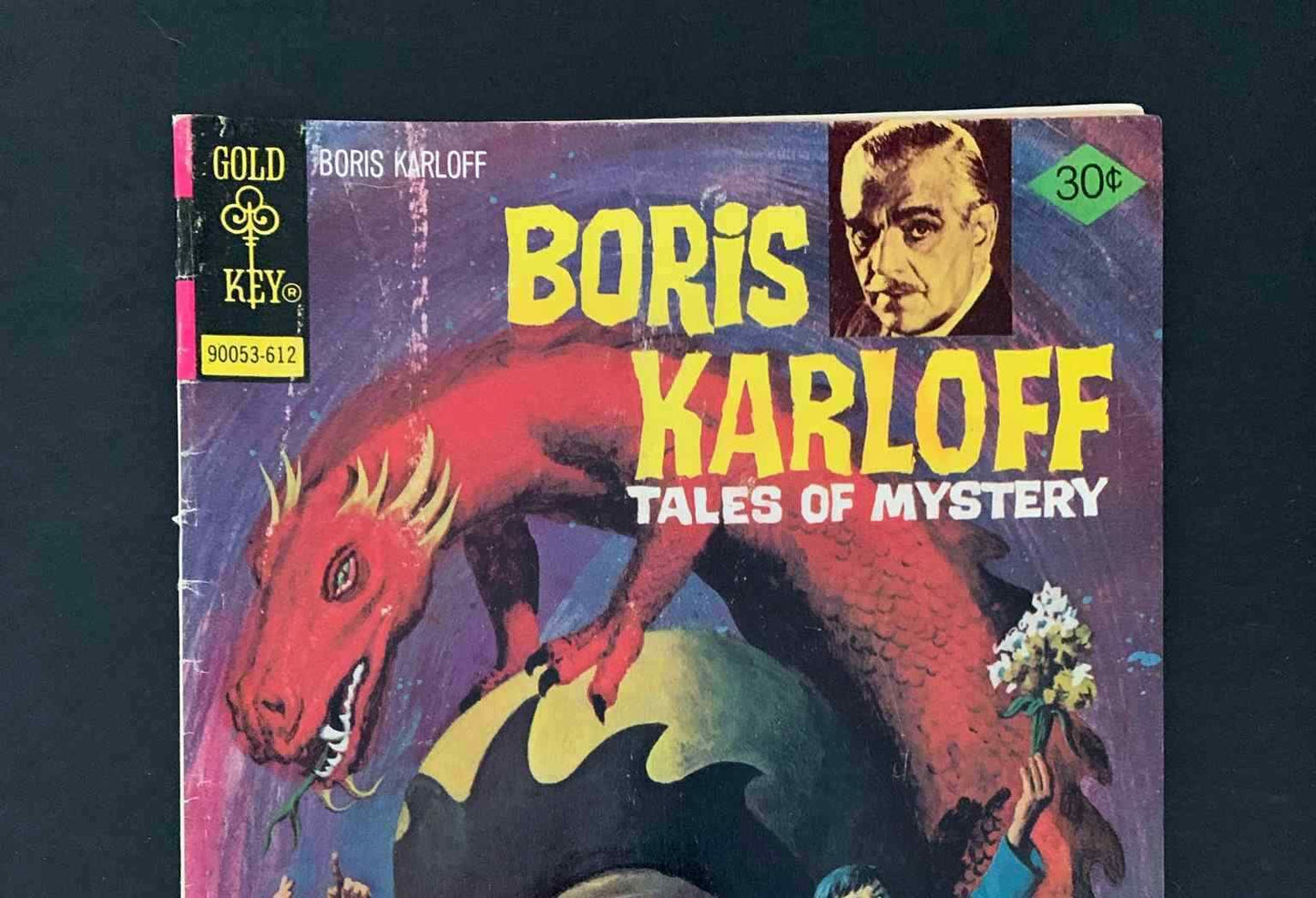 Boris Karloff Of Mystery #72  Gold Key Comics 1976 Fn+  Some Water Damage