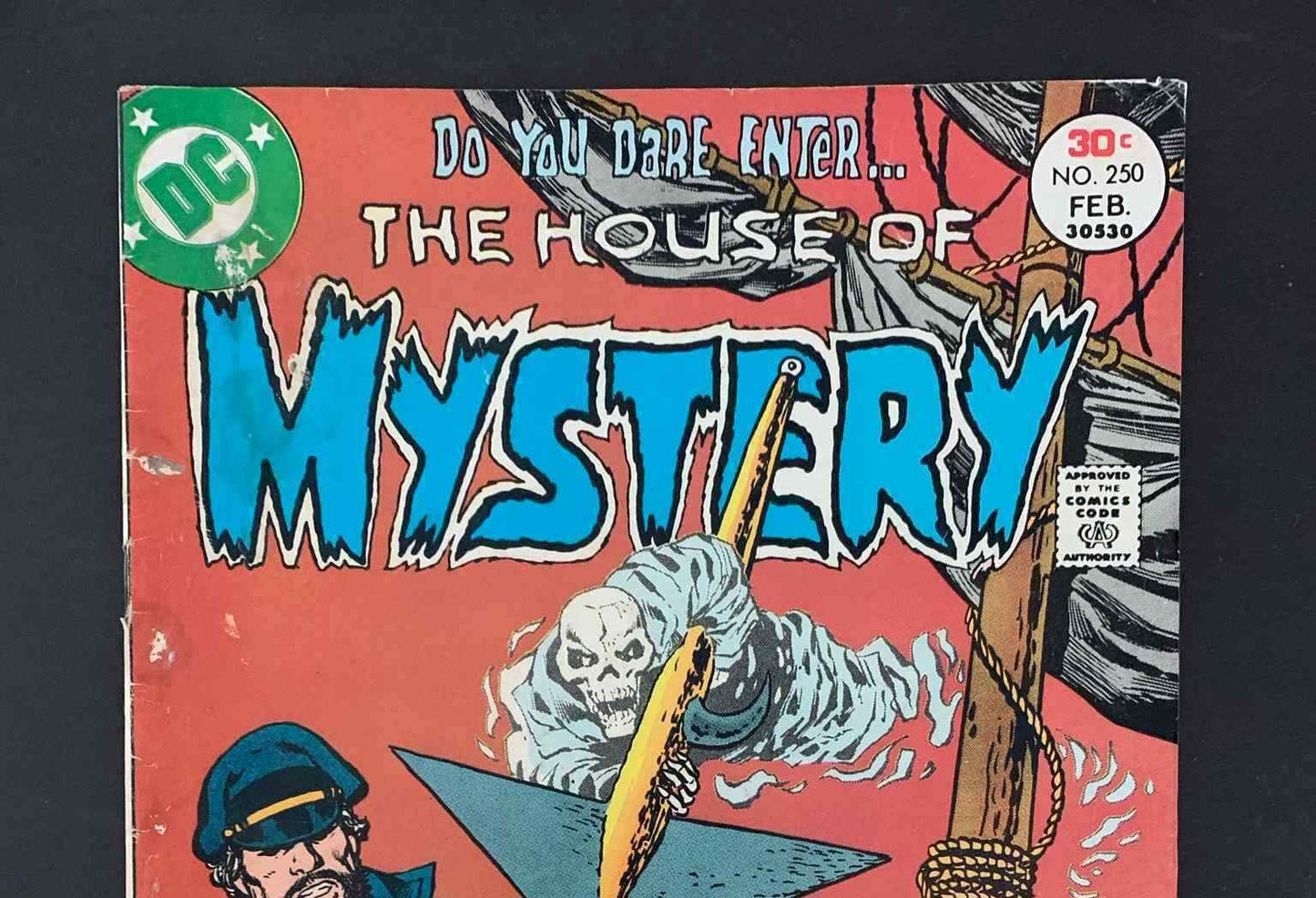 House Of Mystery #250  Dc Comics 1977 Fn+ Newsstand