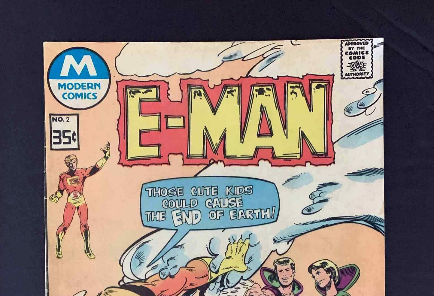 E-Man (Reprint) #2  Modern Comics 1977 Vf