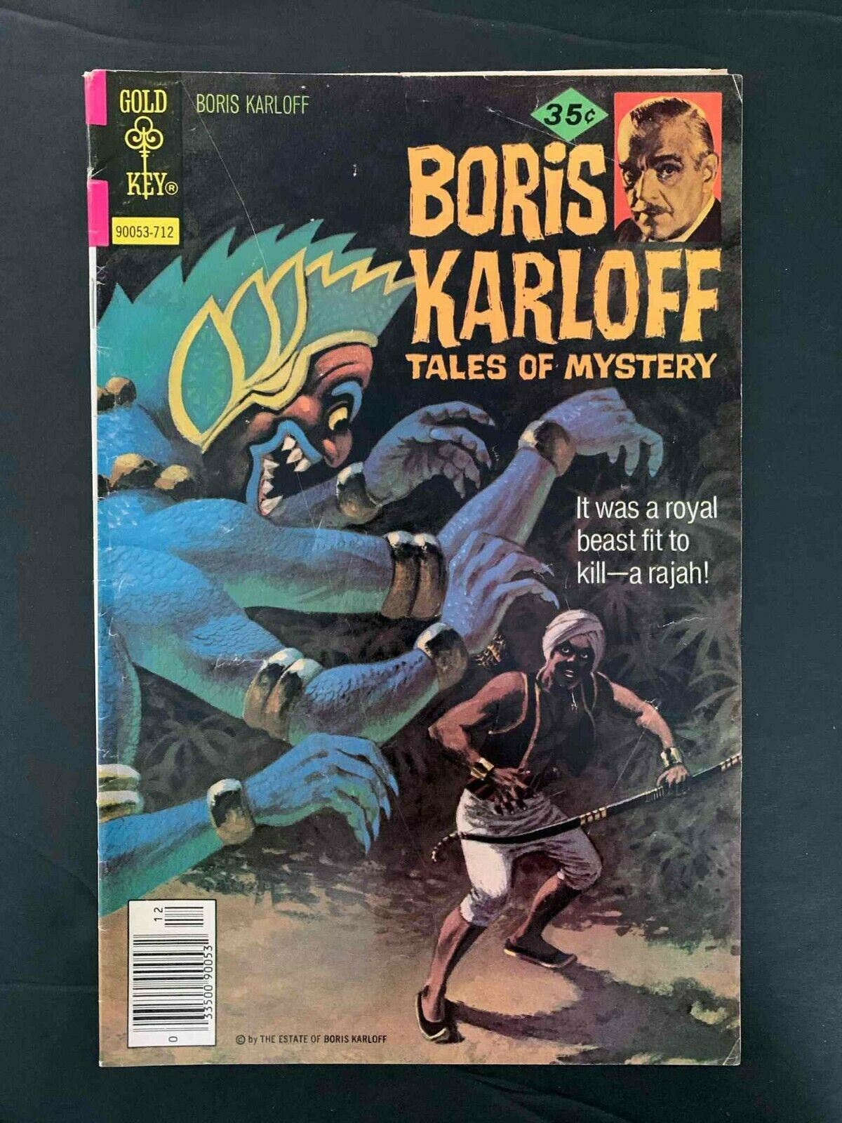 Boris Karloff Of Mystery #79  Gold Key Comics 1977 Vf- Newsstand 2