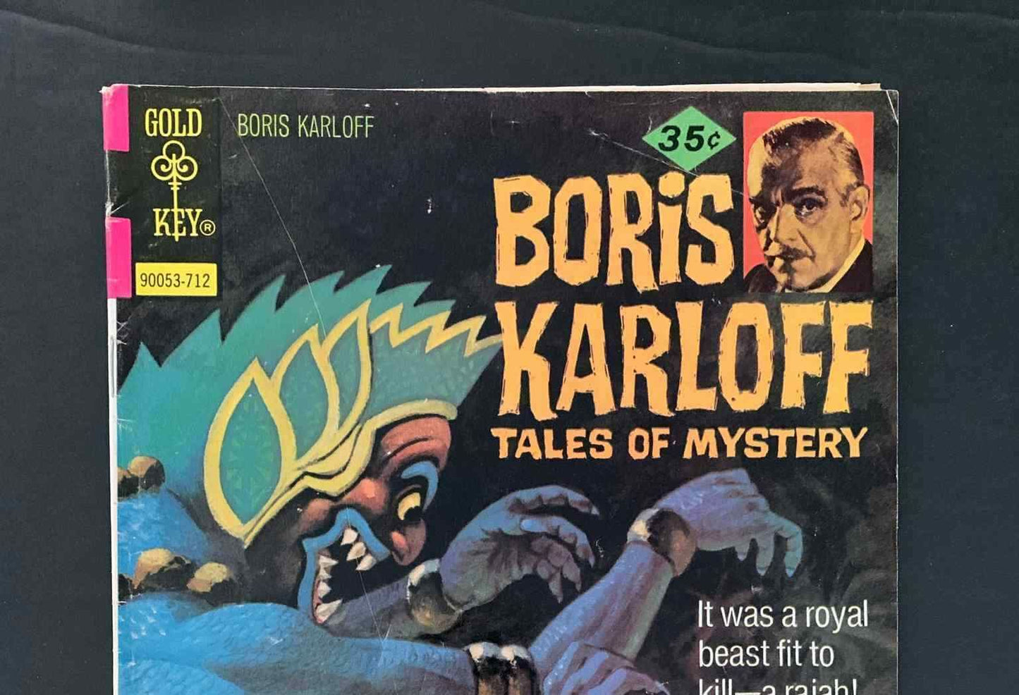 Boris Karloff Of Mystery #79  Gold Key Comics 1977 Vf- Newsstand 2