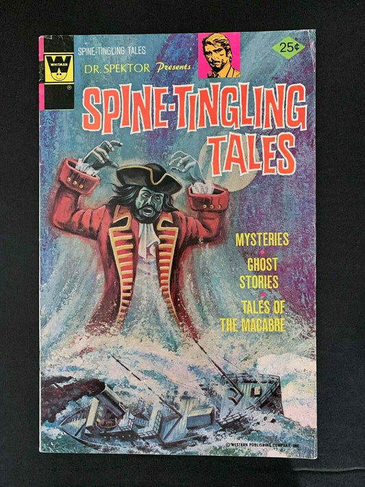 Spine Tingling Tales  #4  Whitman Comics 1975 Fn+  Some Water Damage At Back Cov