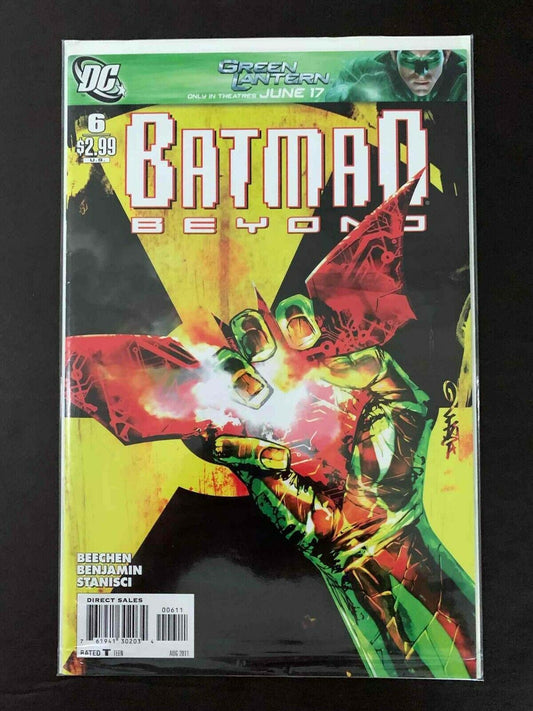 Batman  Beyond #6 (4Th Series) Dc Comics 2011 Vf+