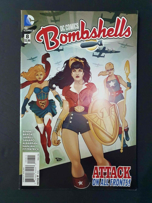 Bombshells #8  Dc Comics 2016 Vf/Nm