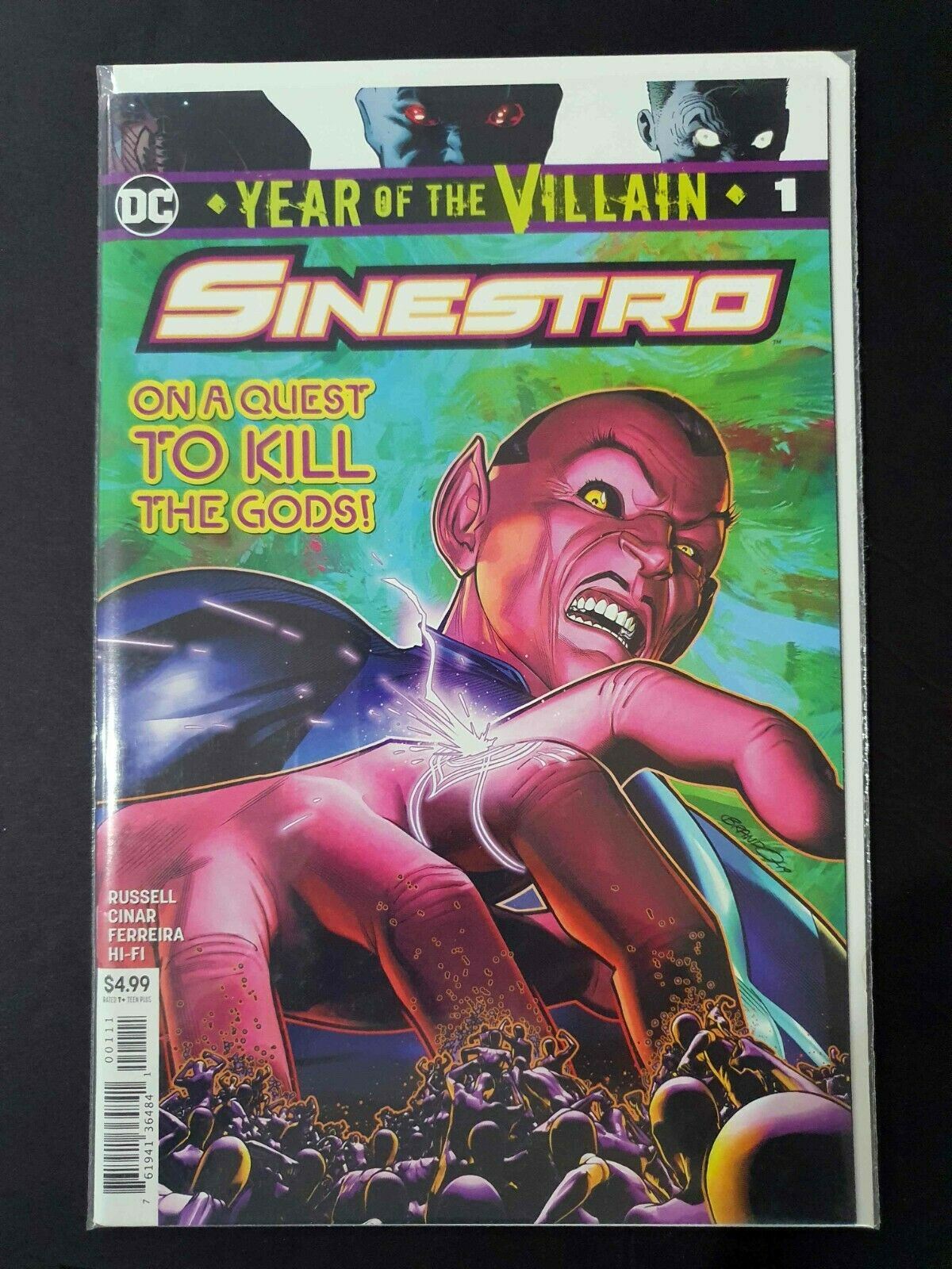 Sinestro Year Of The Villain #1  Dc Comics 2019 Nm