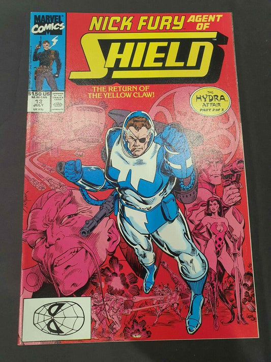 Nick Fury Agent Of Shield #13 (3Rd Series Marvel Comics 1990 Vf+