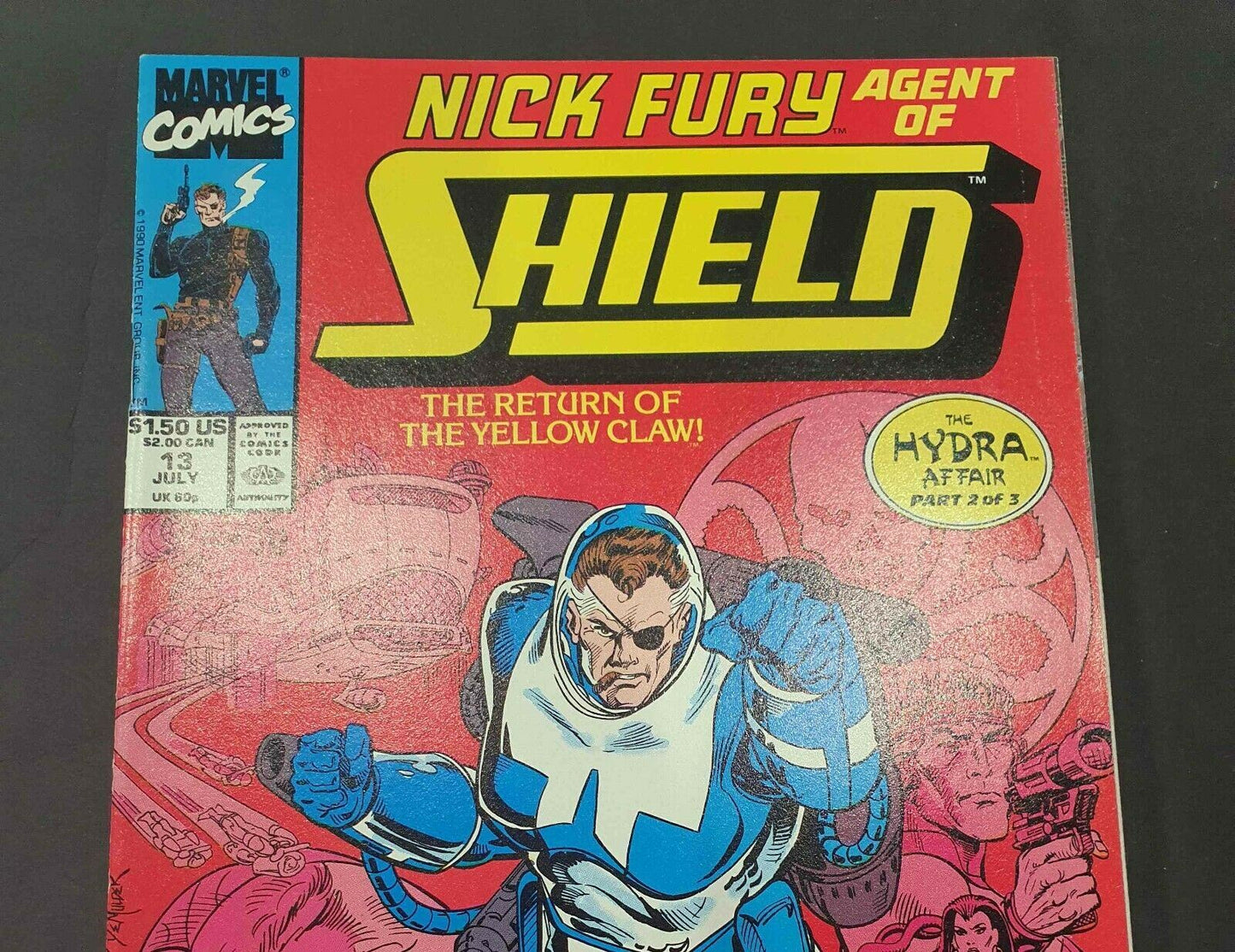 Nick Fury Agent Of Shield #13 (3Rd Series Marvel Comics 1990 Vf+