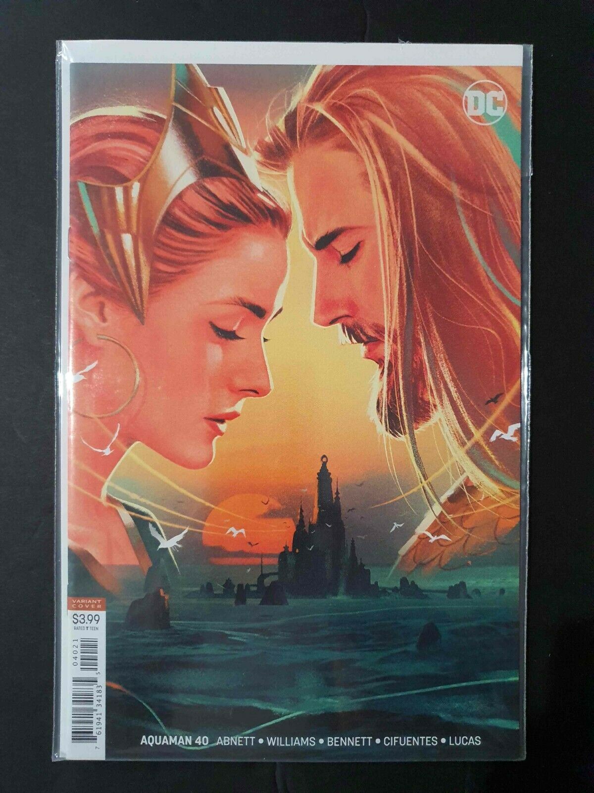 Aquaman #40B (6Th Series) Dc Comics 2018 Nm+  Middleton Variant Cover