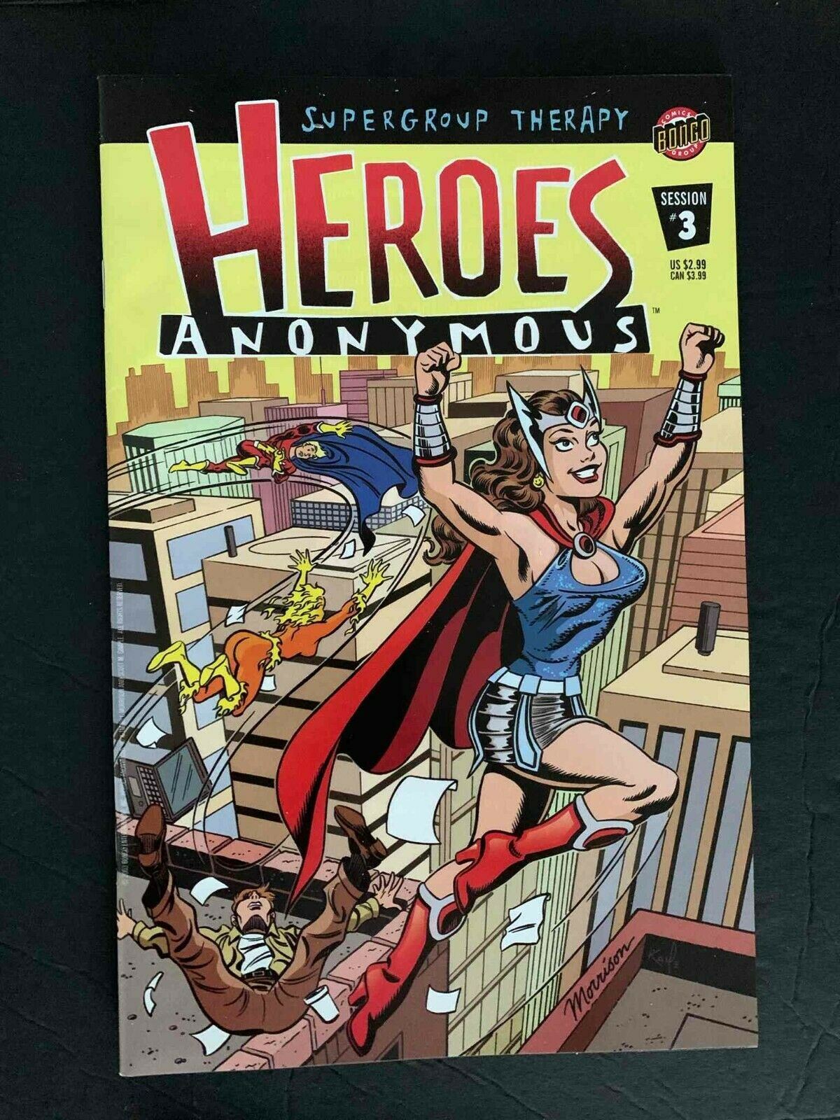 Heroes Anonymous Full Set #1,2,3,4,5,6  Bongo Comics 2003-2006 Vf/Nm