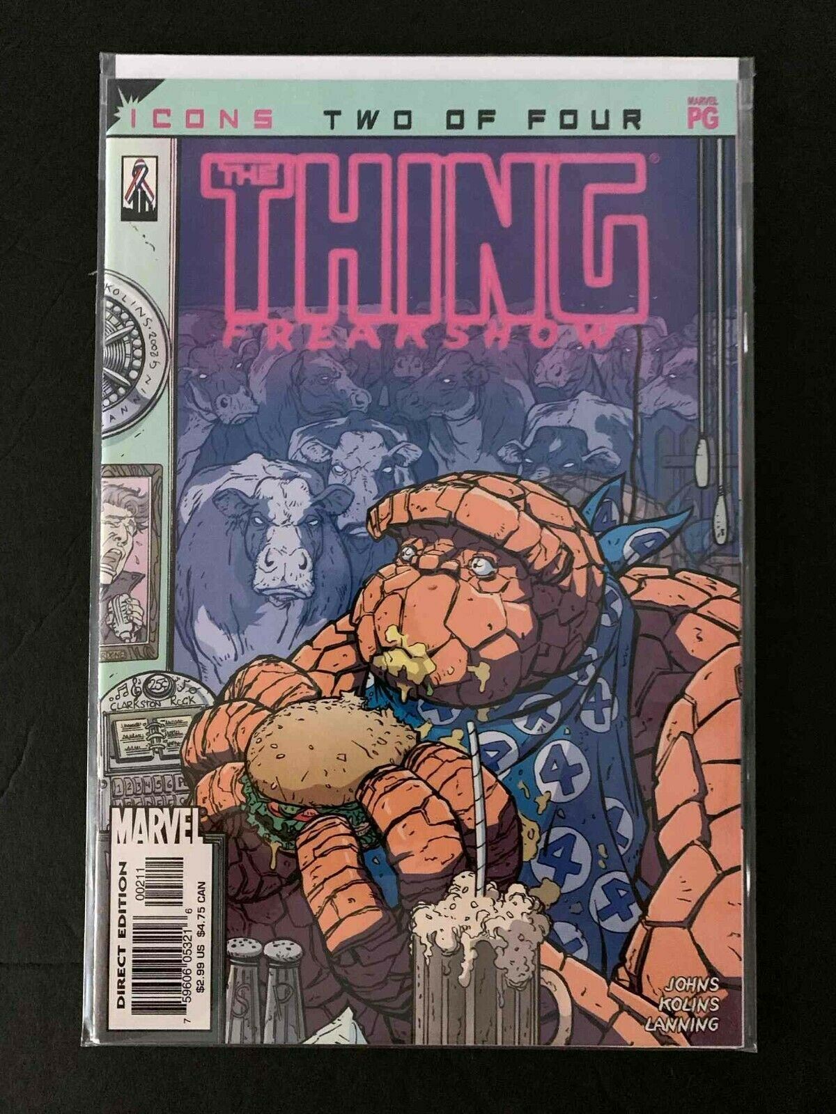 Thing  Freakshow Full Set #1,2,3,4 Marvel Comics 2002 Nm