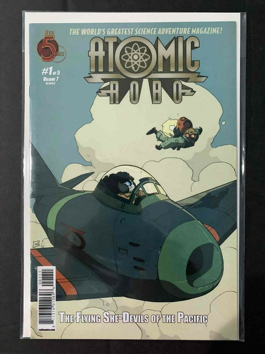 Atomic Robo Flying She Devils Of The Pacific #1 Red Five Comics Comics 2012 Vf+