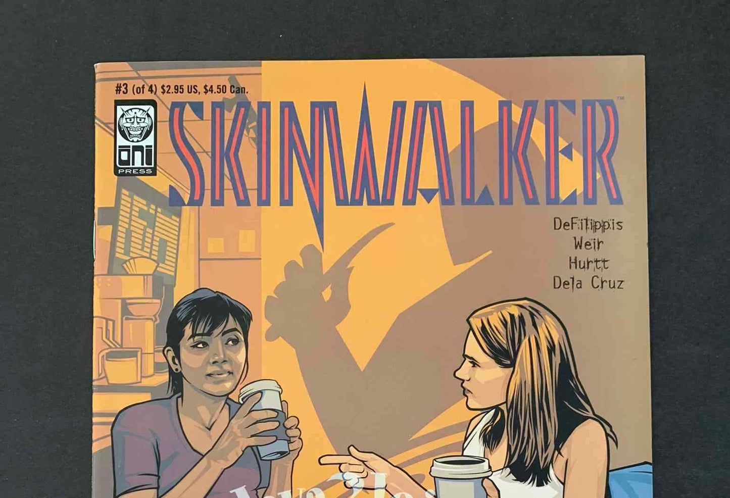 Skinwalker #3  Oni Press Comics 2002 Vf