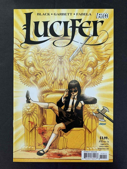 Lucifer #10  Dc Comics 2016 Vf+