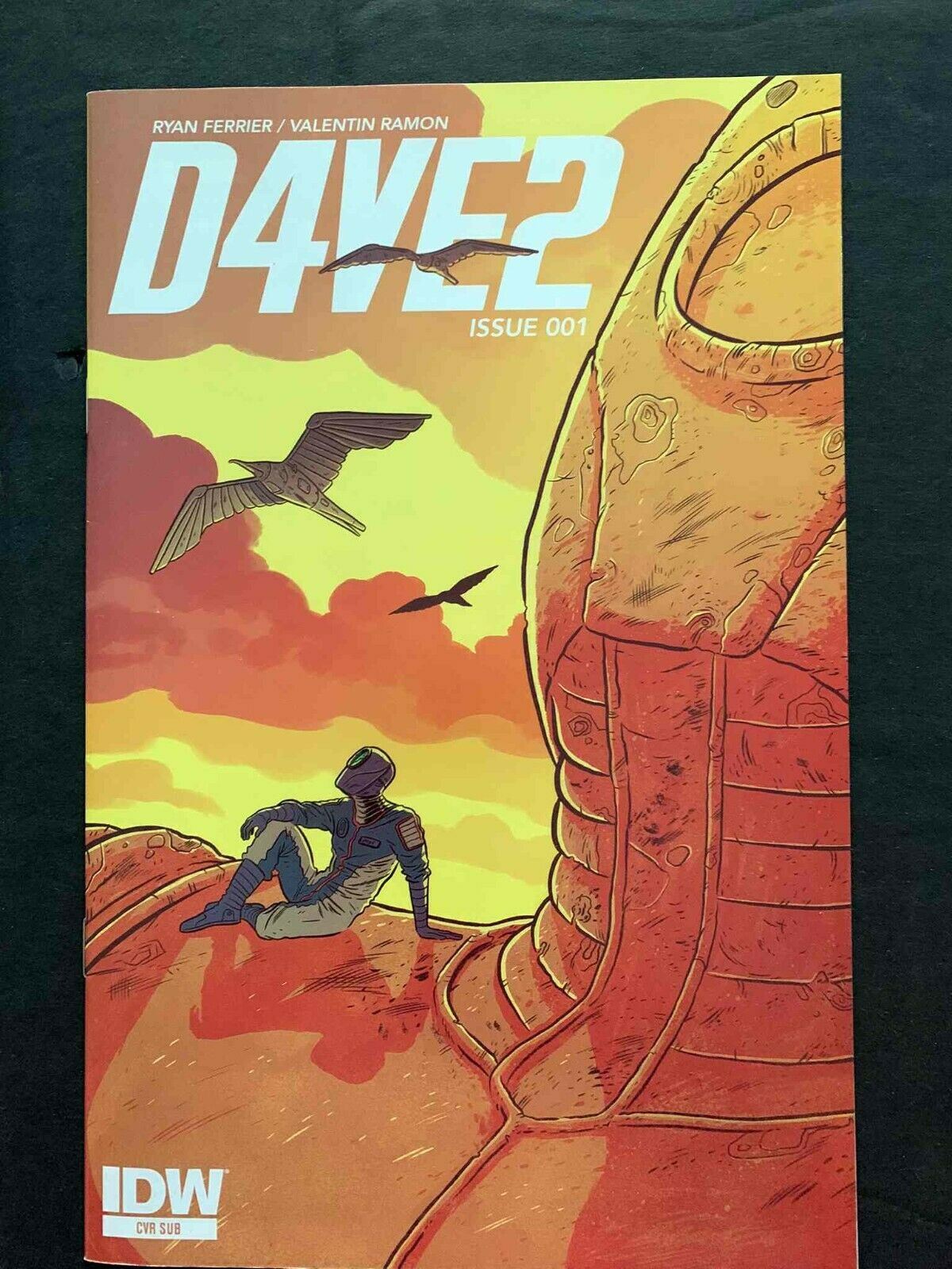 D4Ve2 #1Sub  Idw Comics 2015 Nm-  Faerber Variant Cover