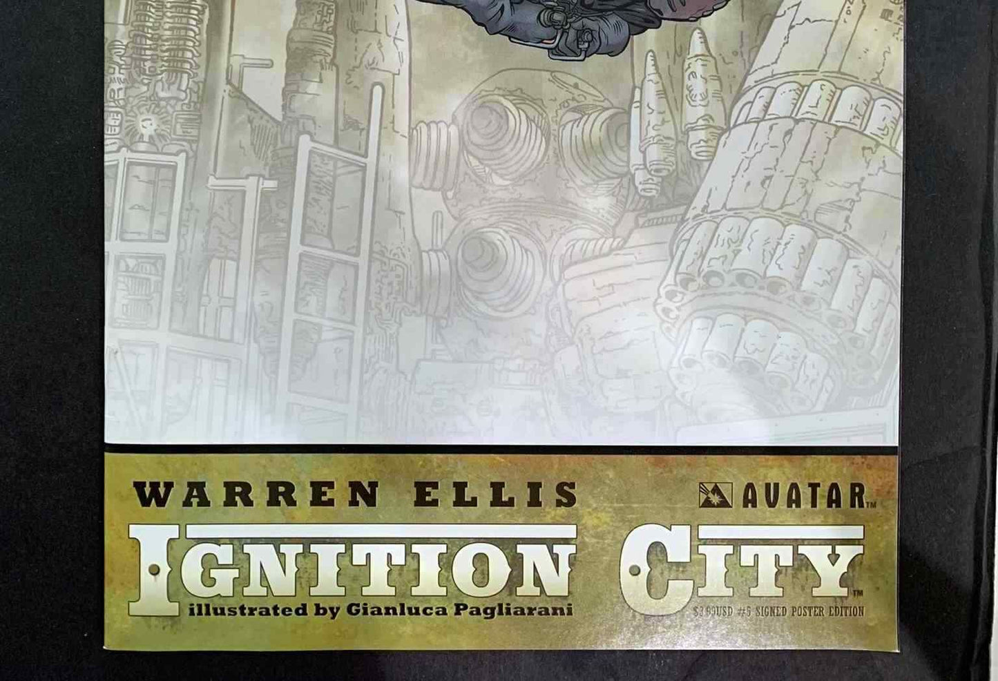 Ignition City #5E  Avatar Comics 2009 Vf+  Variant Cover