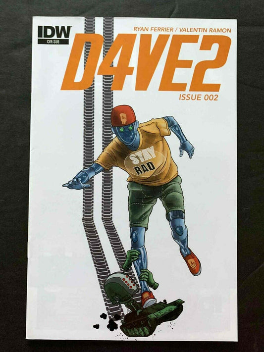 D4Ve2 #2Sub  Idw Comics 2015 Vf/Nm  Ramon Variant Cover