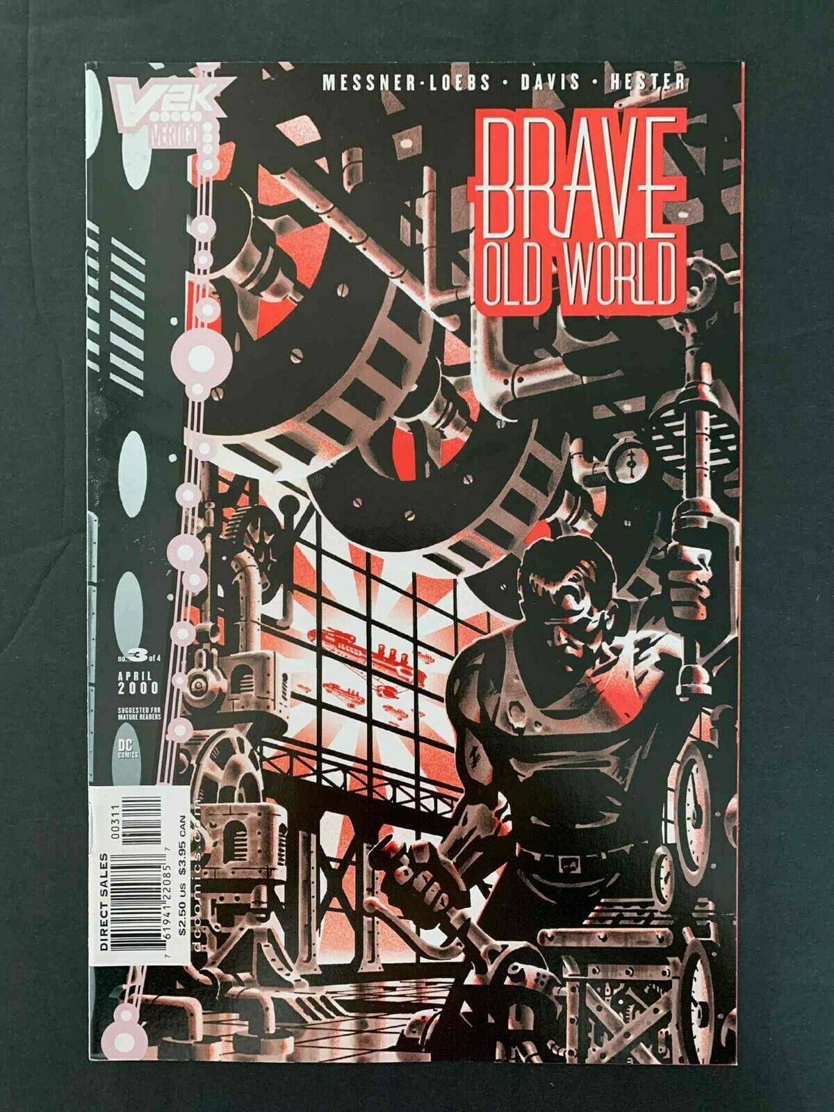 Brave Old World  #3  Dc/Vertigo Comics 2000 Vf