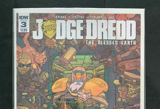 Judge Dredd The Blessed  Earth #3  Idw Comics 2017 Nm