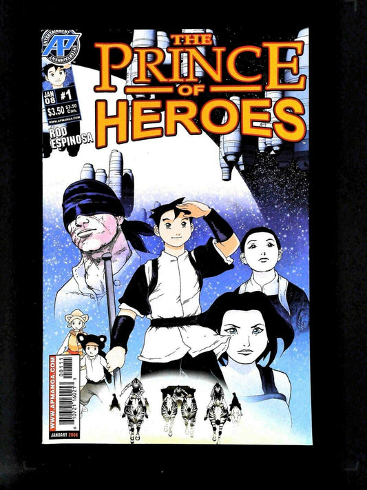 Prince Of Heroes #1  Antarctic Press Comics 2008 Vf/Nm