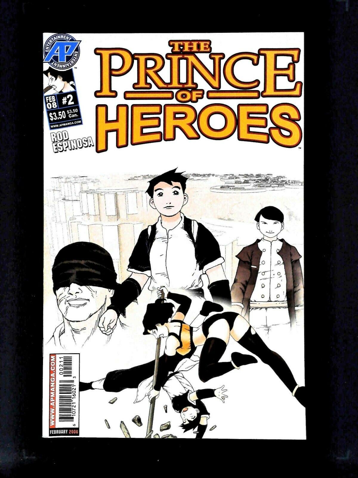 Prince Of Heroes #2  Antarctic Press Comics 2008 Nm-