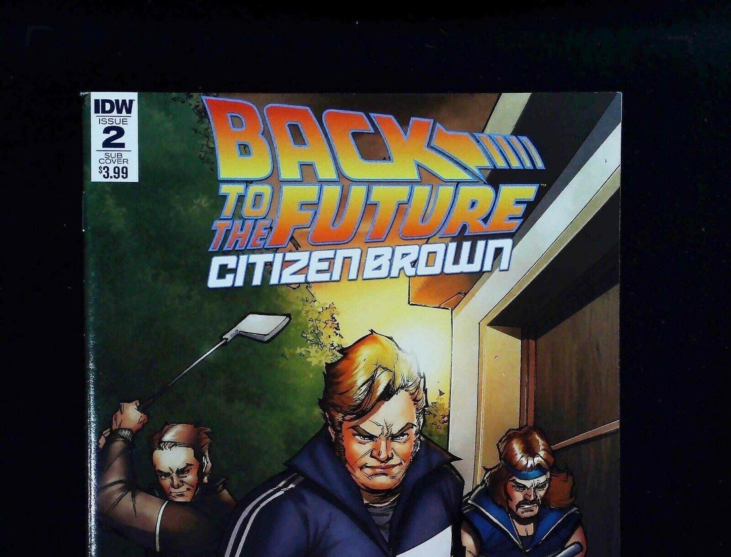 Back To The Future Citizen Brown #2.Sub C  Idw Comics 2016 Nm-