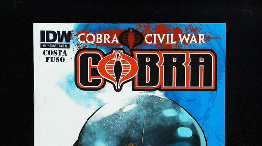 Cobra #1C  Idw Comics 2011 Vf/Nm  Howard Variant Cover