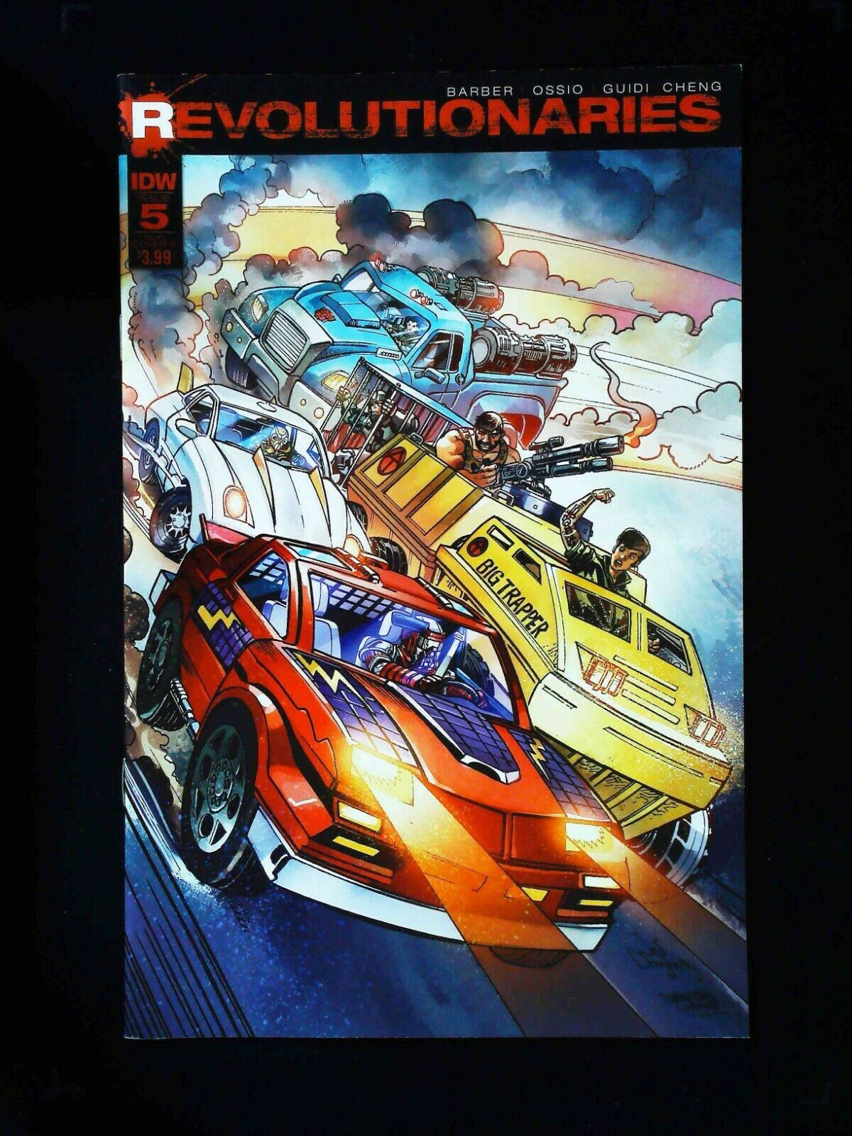 Revolutionaries #5Suba  Idw Comics 2017 Nm-  Variant Cover