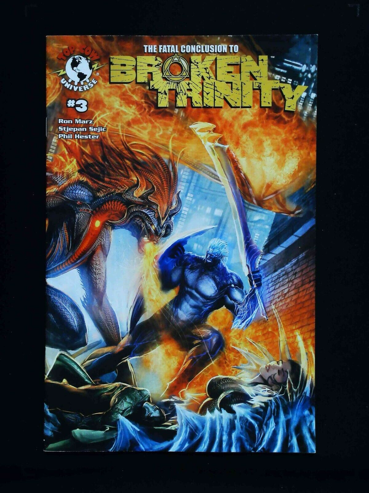 Broken Trinity #3  Top Cow Comics 2008 Vf/Nm