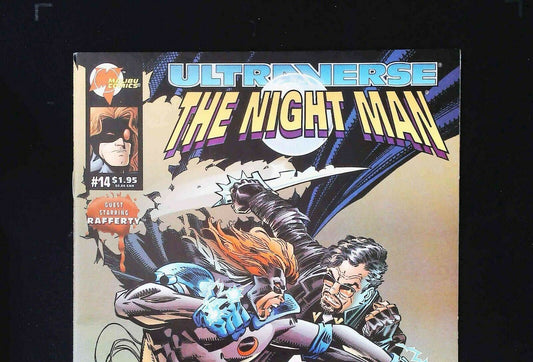 Night Man #14  Malibu Comics 1994 Vf+