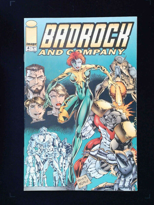 Badrock And Company #4  Image Comics 1994 Vf+