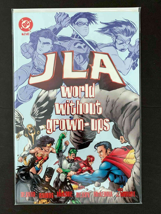 Jla World Without Grown-Ups Full Set #1,2 #  Dc Comics 1998 Nm