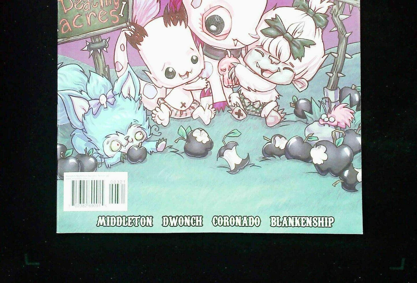 Vamplets Nightmare Nursery #3B  Danger Zone Comics 2015 Vf/Nm  Middleton Variant