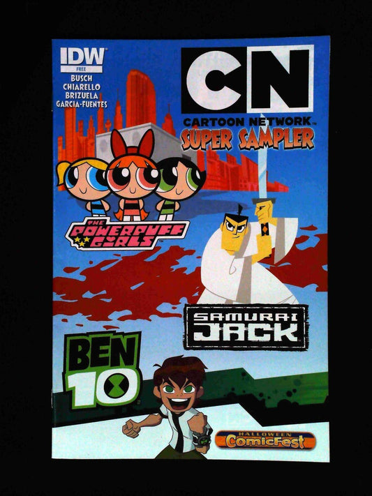 Cartoon Network Super Sampler #1  Idw Comics 2013 Nm-  Halloween Comicfest