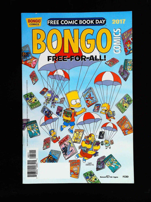 Bongo Comics Free For All #2017  Bongo Comics 2017 Vf+  Fcbd