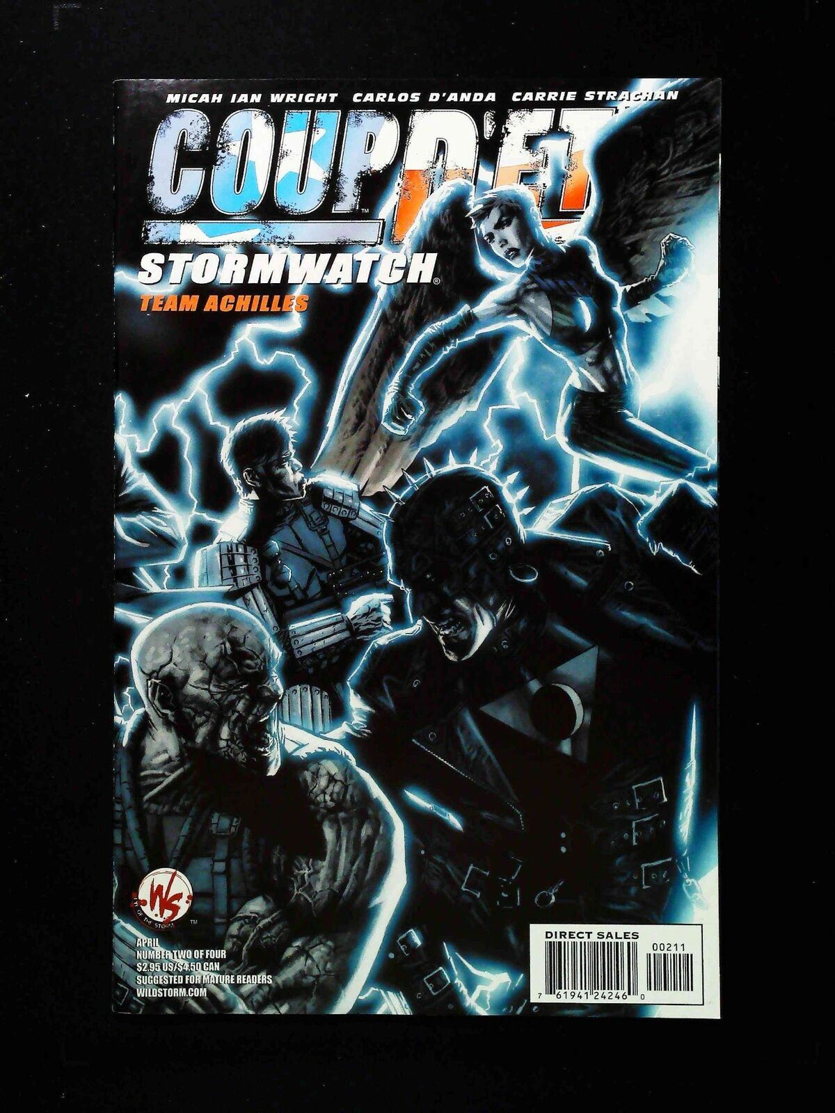 Coup Detat #2B  Dc/Wildstorm Comics 2004 Vf+  D'Anda And Bermejo Cover