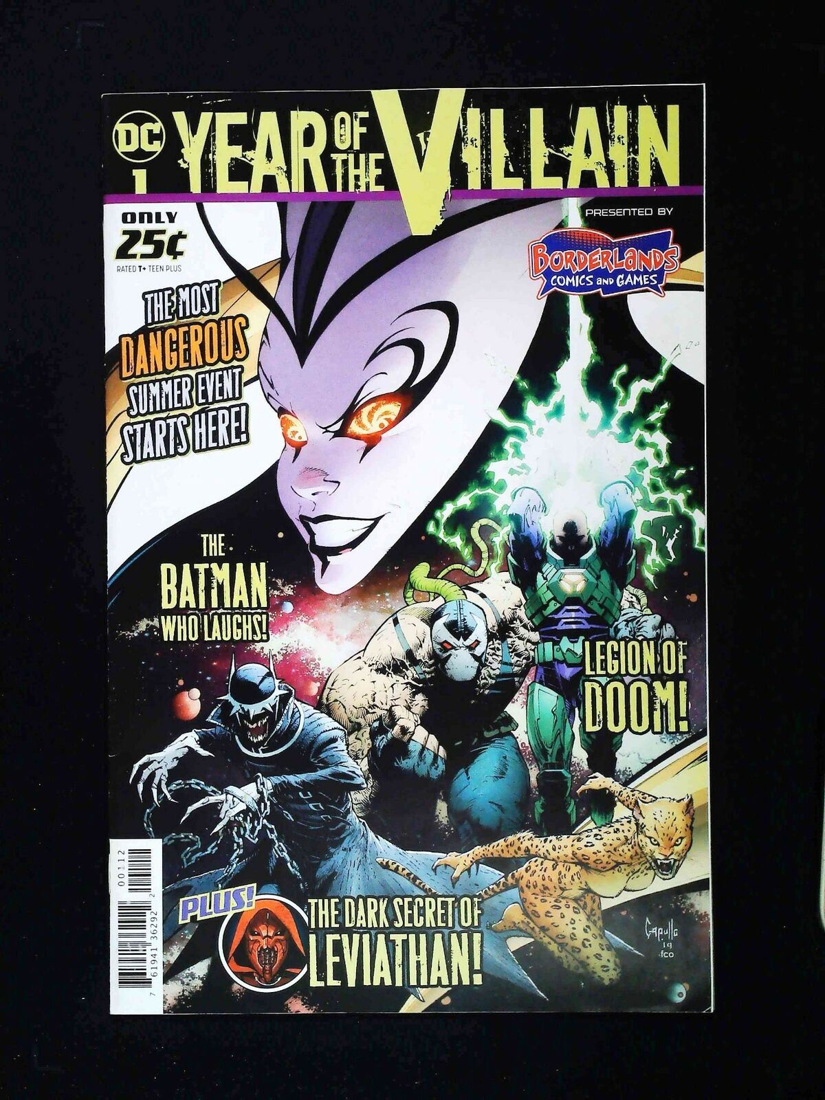Dc'S Year  Of The Villain #1  Dc Comics 2019 Vf+