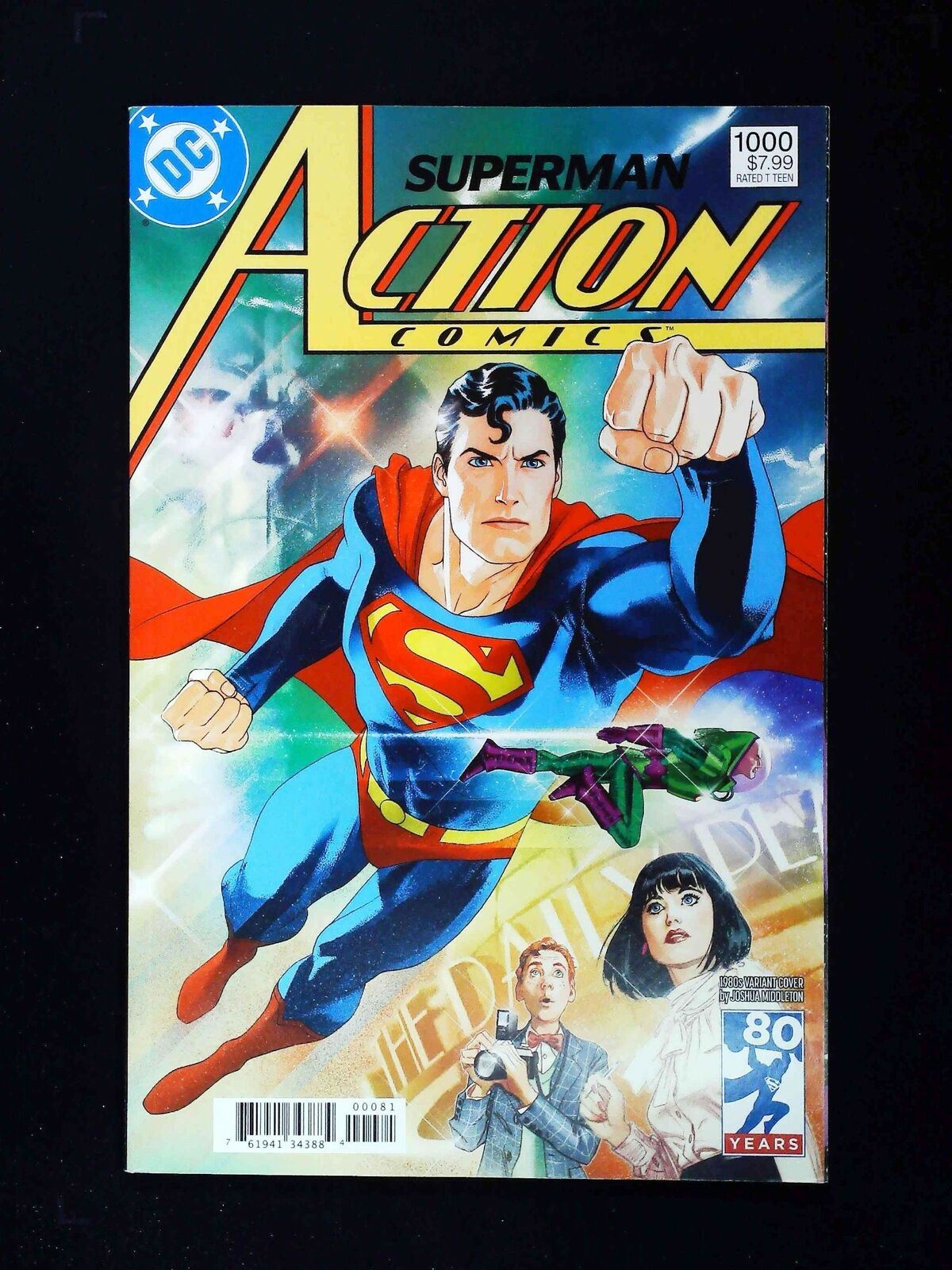 Action Comics #1000G (3Rd Series) Dc Comics 2018 Nm-  Middleton Variant Cover