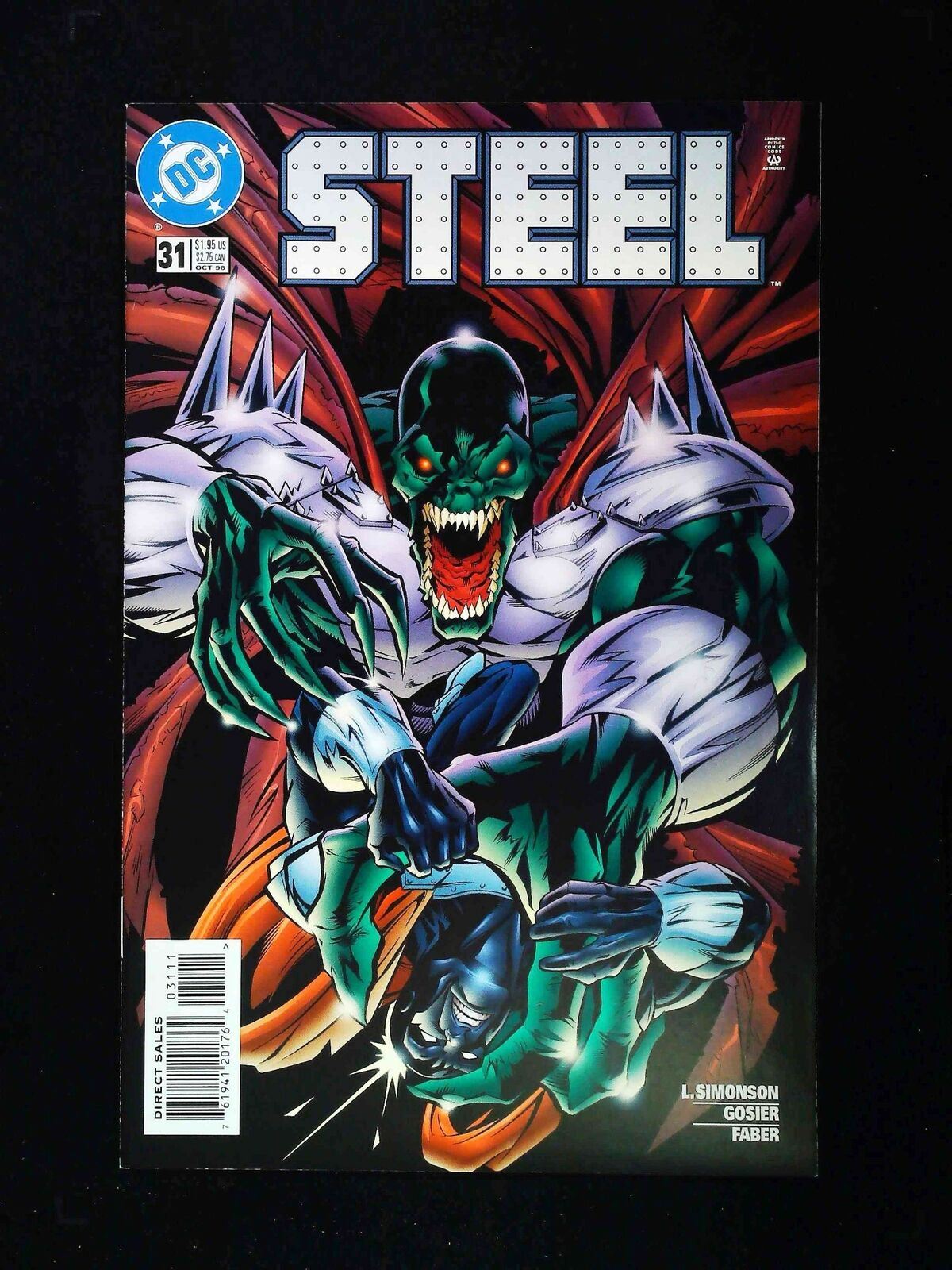 Steel #31  Dc Comics 1996 Vf/Nm